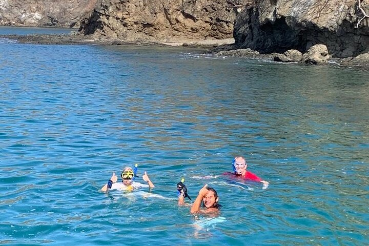 Boat tour to the exotic caves with snorkel from Playas del Coco - Photo 1 of 6